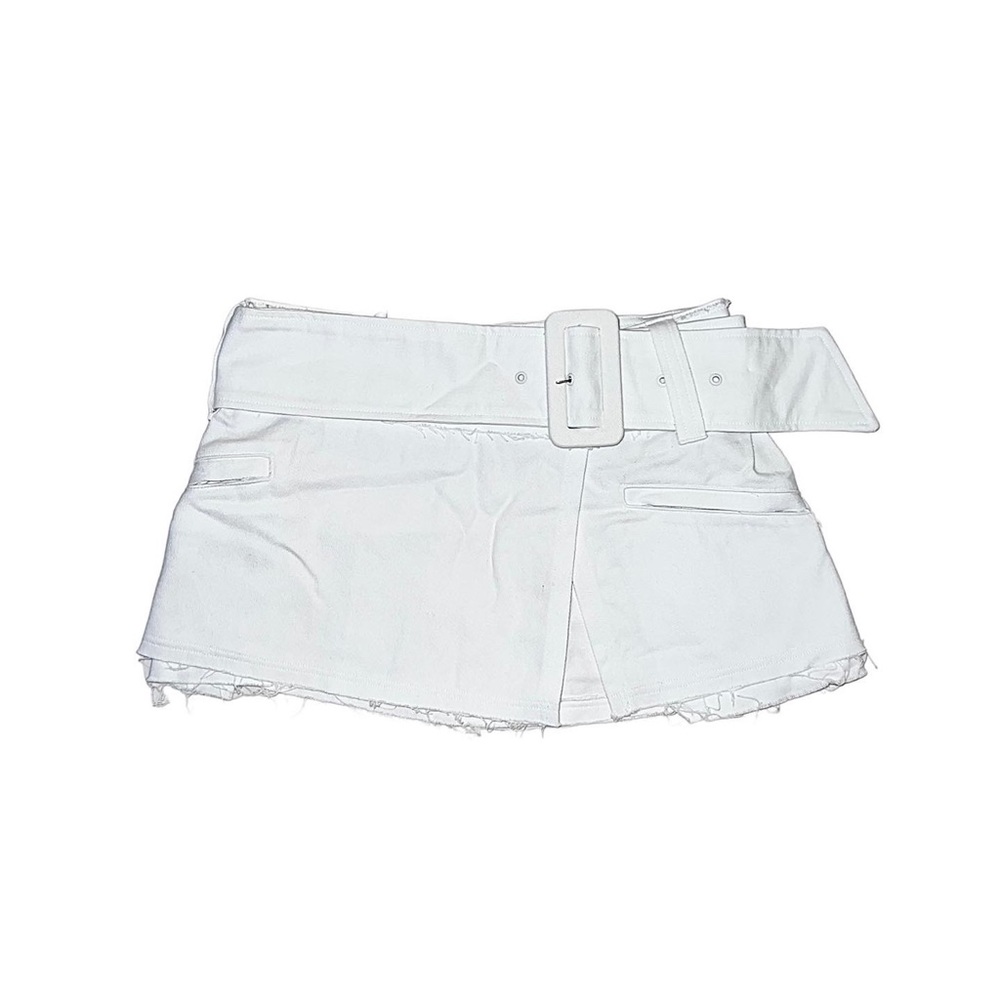 ARE YOU AM I Ketki belted mini skirt - Picture 3 of 11